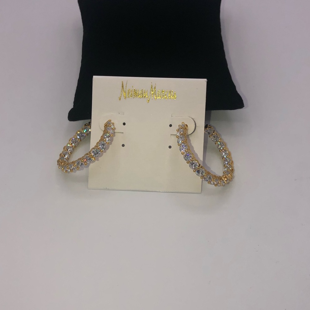 4.5ct Inside-Out Hoops - Picture 10 of 11